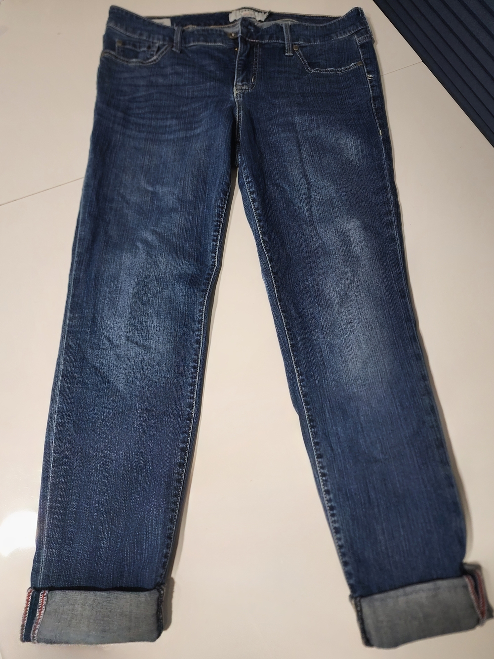 Torrid Denum Jeans. Size 12R Streetwear Rolled Cuffs